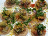 Sev Batata Puri ~ Papdi Chat