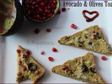 Avocado & Olives Toast