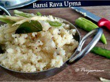 Bansi Rava Upma / Diet Friendly Recipe - 48 / #100dietrecipes