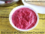 Beetroot & Green Gram Chutney / Chutney Recipe - 95 / #100chutneys