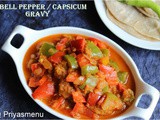 Bell Pepper / Capsicum Gravy