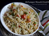 BellPepper Wasabi Fried Rice