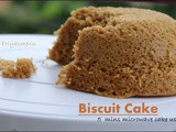 Biscuit Cake / 5 Mins cake using leftover Biscuits / Kids Friendly Recipe