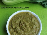 Bok Choy - Bell Pepper Chutney / Chutney Recipe - 38 / #100chutneys