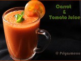 Carrot & Tomato Juice / Diet Friendly Recipes - 10 / #100dietrecipes