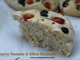 Cherry Tomato & Olive Focaccia