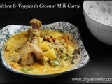 Chicken & Veggies in Coconut Milk Curry