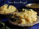 Corn Rava Pongal / Diet Friendly Recipes - 12 / #100dietrecipes