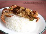 Crab Pepper Fry