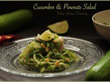Cucumber & Pine nuts Salad