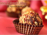 Dates & Muesli Ladoo / 3 Ingredients recipe / Microwave Recipe