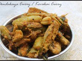 Dondakaya Curry / Ivy Gourd Curry / Kovakai Curry