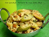 Ivy Gourd - Potato & Egg Stir Fry