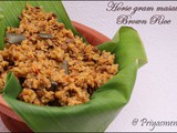 Kollu Satham using Brown rice / Horse gram Masala Brown Rice / Diet - Friendly Recipe - 60 / #100dietrecipes