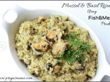Mussel & Basil Risotto Using FishandMeat Product