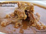 Mutton Chops Kuzhambu