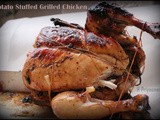 Potato Stuffed Grilled Chicken