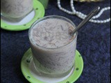 Ragi Vermicelli Musk Melon Kheer / Ragi Vermicelli Kirni Pazham Payasam