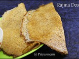 Rajma Dosa / Diet Friendly Recipe - 84 / #100dietrecipes