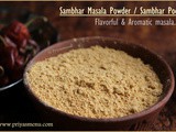 Sambhar Podi / Sambhar Masala Powder