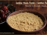 Sambhar Podi / Sambhar Masala Powder