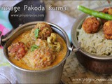 Sausage Pakoda Kurma