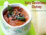 Spicy Cluster Beans Chutney / Spicy Kothavarangai Chutney / Chutney Recipe - 15 / #100chutneys