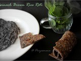 Spinach Brown Rice Roti / Diet Friendly Recipe - 38 / #100dietrecipes