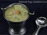 Steamed Egg Omlette Kurma / Diet Friendly Recipe - 92 / #100dietrecipes