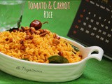 Tomato & Carrot Rice / Lunchbox Special