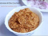 Vazhakai & Dal Chutney / Chutney Recipe - 77 / #100chutneys