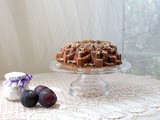 Almond Lavender Plum Bundt #BundtBakers