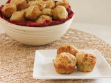 Artichoke Dip Mini Muffins #MuffinMonday