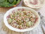 Artichoke Tuna Bean Salad