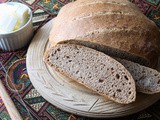 Artisan Sprouted Spelt Boule #BreadBakers