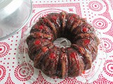 Banana Split Bundt Cake #BundtBakers