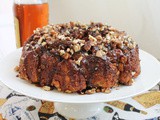 Bananas Foster Monkey Bread #BreadBakers