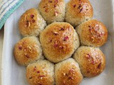 Blossom Tea Honey Buns #BreadBakers