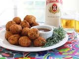 Bolinhos de Bacalhau or Deep-fried Cod Fritters #FishFridayFoodies