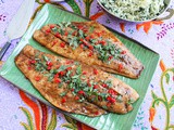 Broiled Asian-inspired Red Snapper Fillets