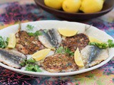 Butterflied Stuffed Sardines #FishFridayFoodies