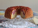 Buttermilk Raspberry Vanilla Bundt #BundtBakers