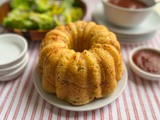 Buttery Herb Sourdough Monkey Bread #BundtBakers