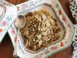 Buttery Pearl Barley Mushroom Pilaf