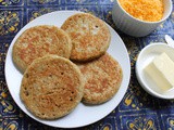 Cauliflower Sourdough Crumpets #BreadBakers