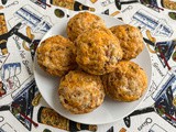 Cheddar Chili Bean Muffins #MuffinMonday