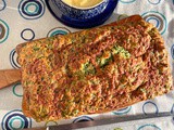 Cheddar Spinach Quick Bread #BreadBakers