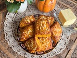 Cheesy Pumpkin Scones #BreadBakers