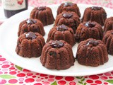 Cherry Brownie Bundtlets #BundtBakers