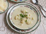 Creamy Cheddar Cauliflower Soup (Instant Pot)